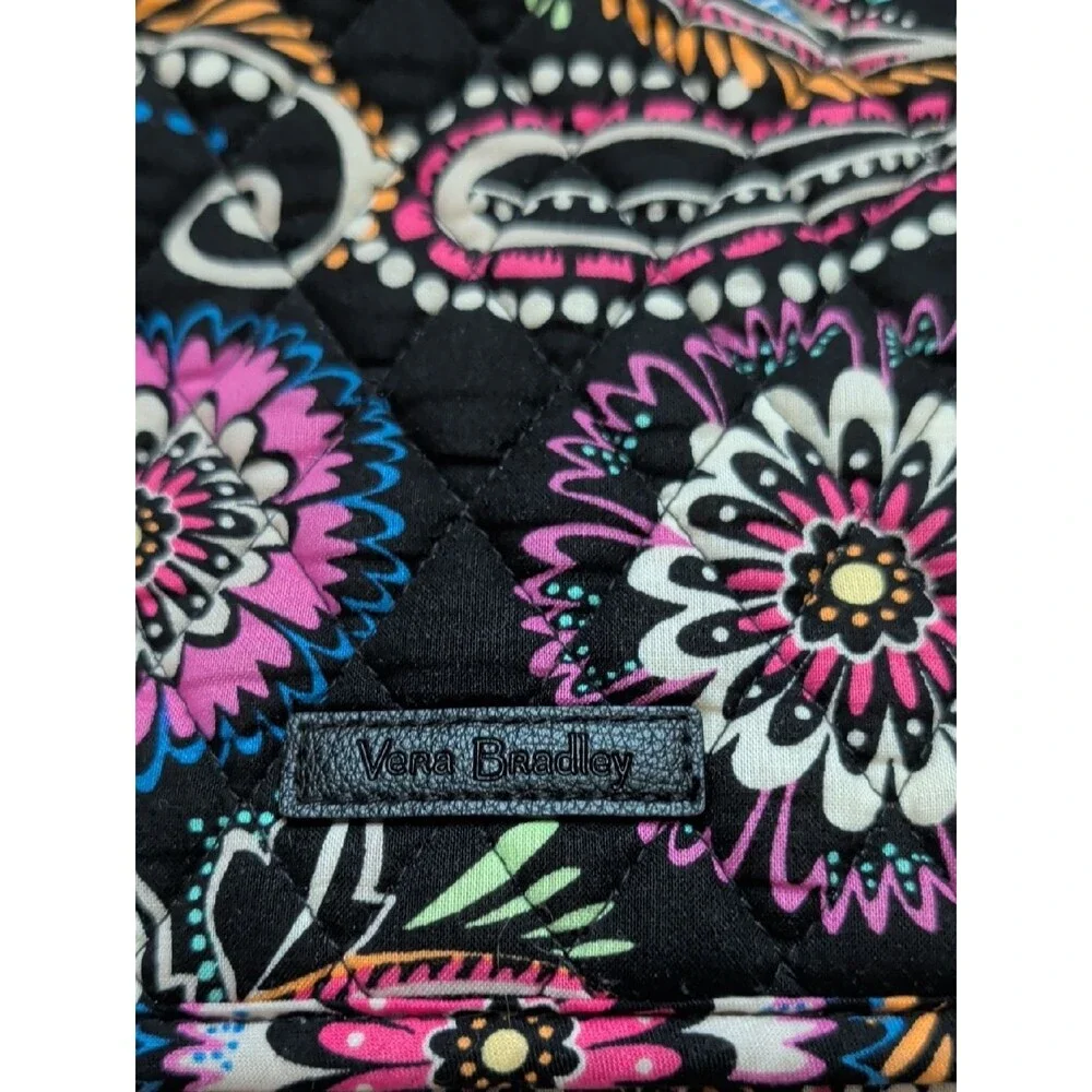 Vera Bradley Laptop Messenger Bag In Bandana Swirl